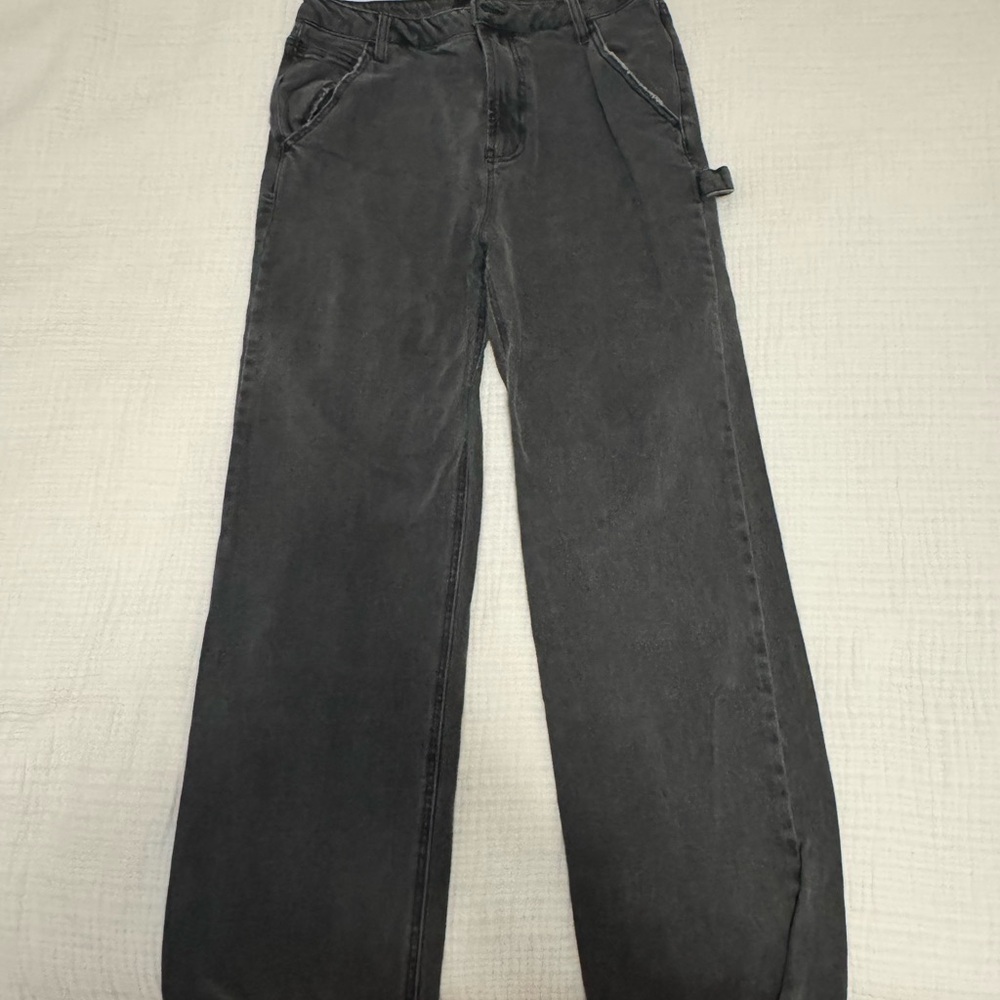 AFRM Black Flare & Wide Leg Jeans